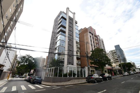 Fachada do Prédio de apartamento para alugar com 1 quarto, 51m² em Cambuí, Campinas