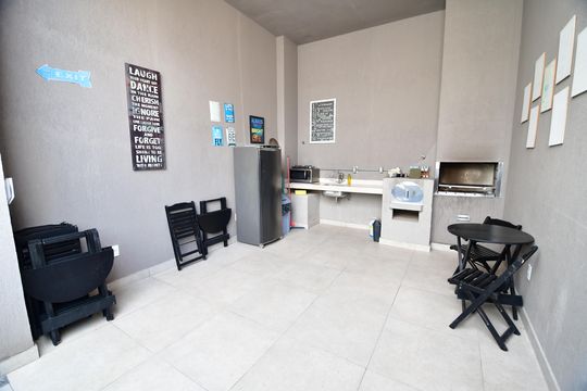 Área comum - Churrasqueira de apartamento para alugar com 1 quarto, 51m² em Cambuí, Campinas
