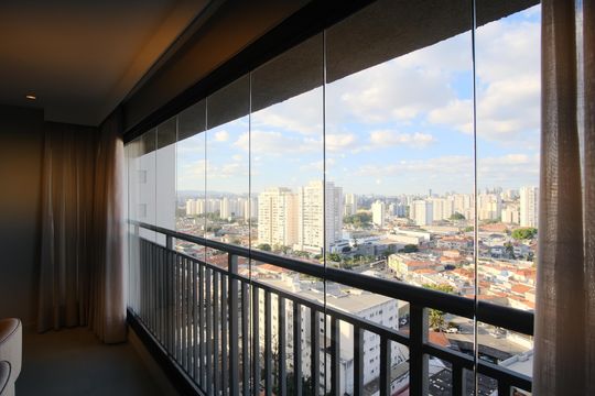 Varanda de apartamento para alugar com 3 quartos, 109m² em Vila Zilda (tatuapé), São Paulo