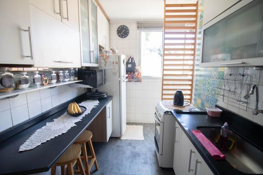 COZINHA de apartamento à venda com 2 quartos, 44m² em Vila Amalia (zona Norte), São Paulo