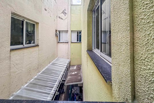 Vista da Sala de apartamento à venda com 2 quartos, 113m² em Vila Lucinda, Santo André