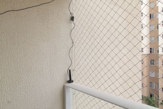 Varanda da Sala de apartamento para alugar com 2 quartos, 55m² em Planalto, Belo Horizonte