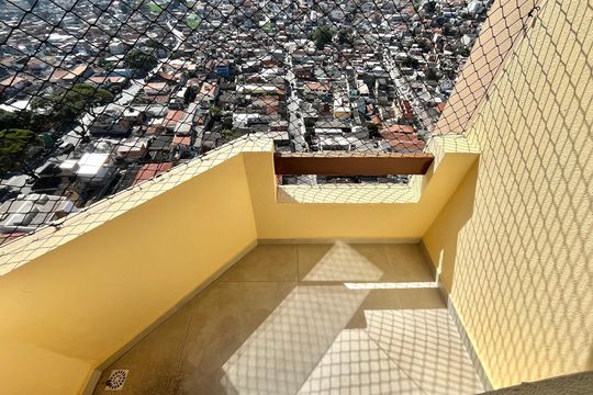 Varanda de apartamento à venda com 3 quartos, 58m² em Vila Santa Catarina, São Paulo
