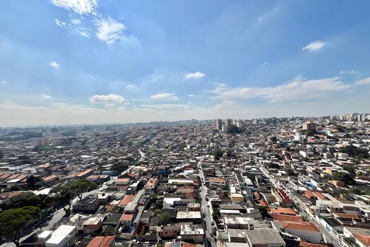 Vista da Sala de apartamento à venda com 3 quartos, 58m² em Vila Santa Catarina, São Paulo
