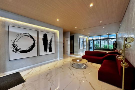 Hall Social Bloco  de kitnet/studio para alugar com 1 quarto, 28m² em Jardim das Acacias, São Paulo
