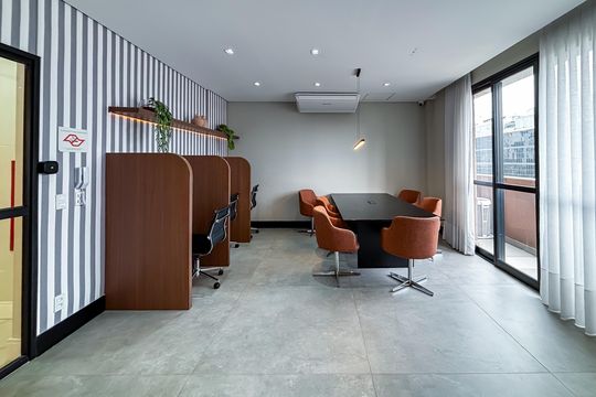 Área comum de apartamento para alugar com 1 quarto, 24m² em Pinheiros, São Paulo