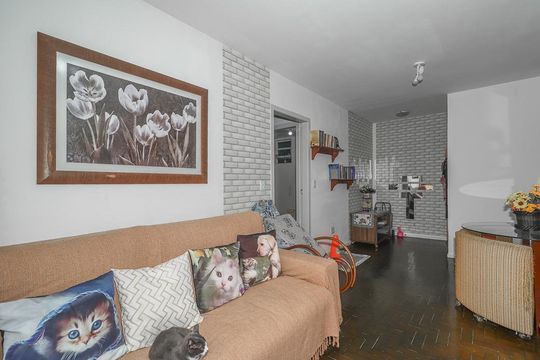 Sala de apartamento à venda com 3 quartos, 102m² em Jardim Itu, Porto Alegre