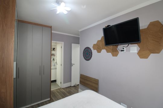 Quarto 2 de apartamento à venda com 2 quartos, 65m² em Vila Dom Pedro Ii, São Paulo