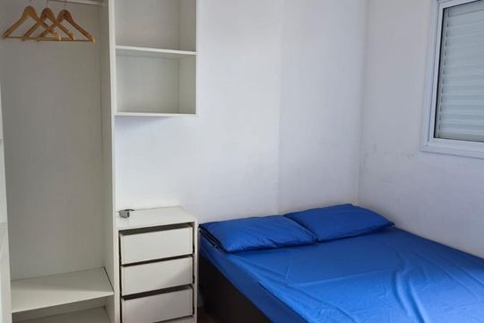 Quarto de apartamento para alugar com 1 quarto, 42m² em Aviação, Praia Grande