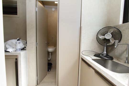 Área de Serviço de apartamento à venda com 3 quartos, 140m² em Santa Lúcia, Belo Horizonte
