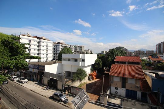Sala - Vista de apartamento à venda com 3 quartos, 98m² em Freguesia (jacarepaguá), Rio de Janeiro