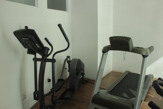 Área comum - Academia de apartamento para alugar com 2 quartos, 130m² em Gonzaga, Santos