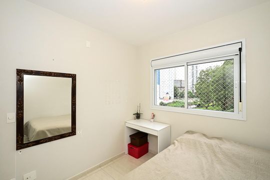 Suíte 2 de apartamento à venda com 2 quartos, 82m² em Vila Andrade, São Paulo
