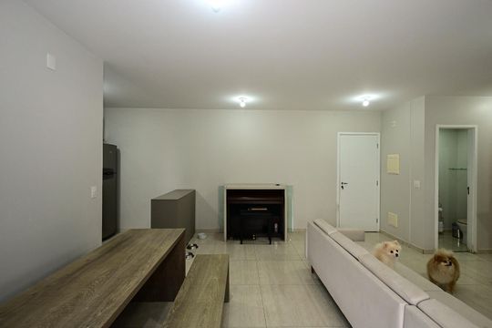 Sala de apartamento à venda com 2 quartos, 82m² em Vila Andrade, São Paulo