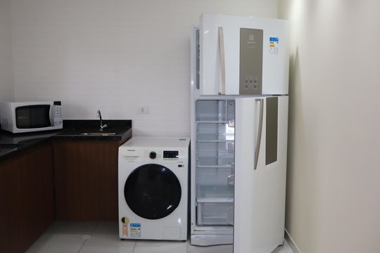 Cozinha e Área de Serviço de apartamento à venda com 1 quarto, 39m² em Vila Alpina, São Paulo