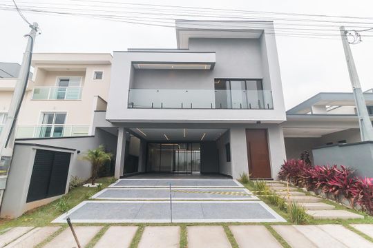 Fachada de casa de condomínio para alugar com 3 quartos, 270m² em Vila Mogi Moderno, Mogi das Cruzes