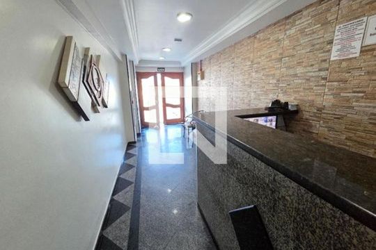 Área externa de apartamento para alugar com 1 quarto, 42m² em Aviação, Praia Grande