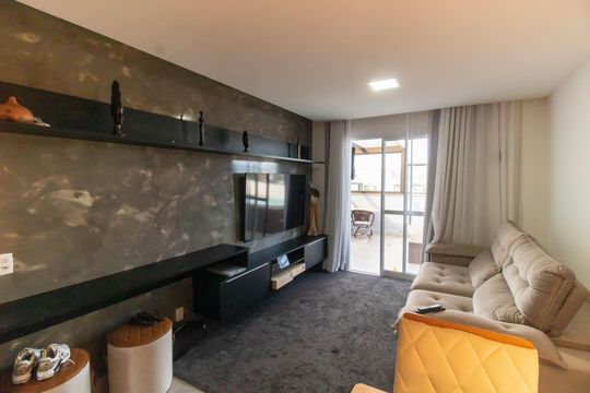 Sala de apartamento para alugar com 2 quartos, 119m² em Marazul, Niterói