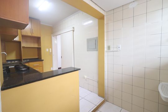 Cozinha e Área de Serviço de apartamento para alugar com 2 quartos, 68m² em Boa Vista, Novo Hamburgo
