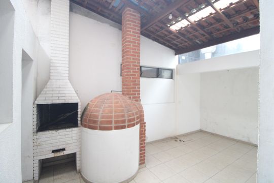 Área comum - Churrasqueira de casa para alugar com 3 quartos, 140m² em Vila Santo Antônio, São Paulo