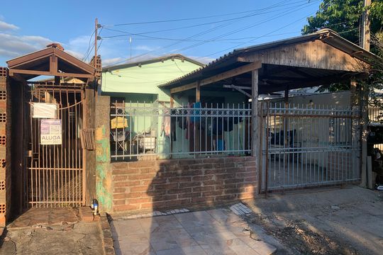 Fachada de casa para alugar com 2 quartos, 80m² em Campina, São Leopoldo