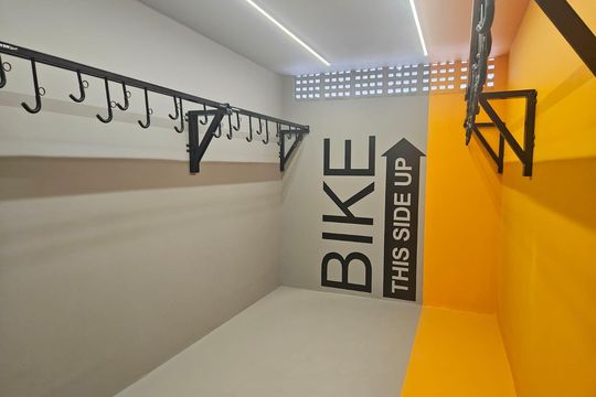 Bicicletário de kitnet/studio para alugar com 1 quarto, 28m² em Mooca, São Paulo