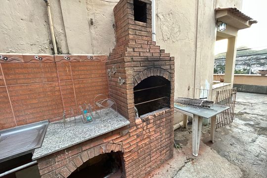 Área comum -Churrasqueira de casa à venda com 5 quartos, 191m² em Pilares, Rio de Janeiro
