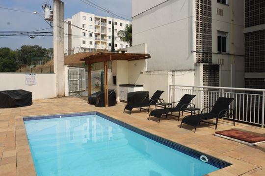 Área comum de apartamento para alugar com 2 quartos, 48m² em Lajeado, Cotia