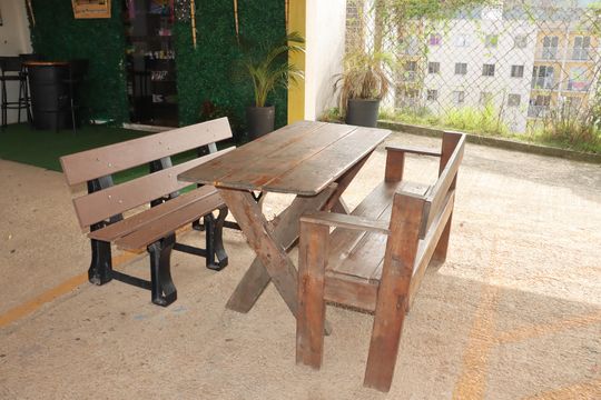Área comum de apartamento para alugar com 2 quartos, 48m² em Lajeado, Cotia