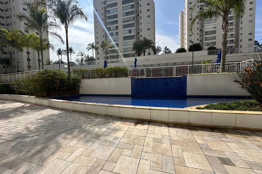 Área comum de apartamento para alugar com 3 quartos, 158m² em Alphaville, Santana de Parnaíba