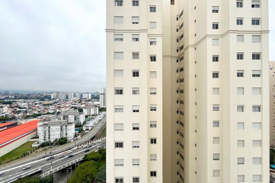 Vista da Suíte de apartamento para alugar com 2 quartos, 130m² em Vila Leopoldina, São Paulo