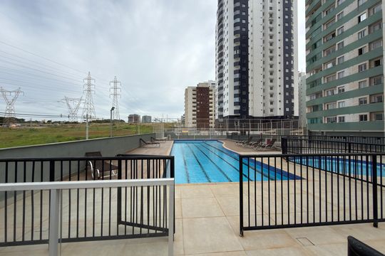 Área comum de apartamento à venda com 3 quartos, 89m² em Águas Claras, Brasília