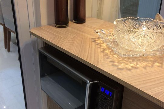 Cozinha de apartamento à venda com 1 quarto, 60m² em Moema, São Paulo