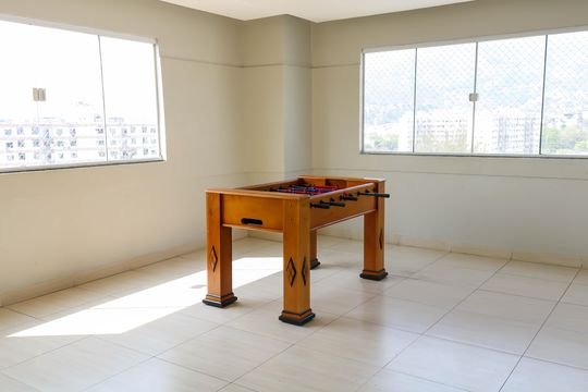 Sala de Jogos de apartamento à venda com 2 quartos, 43m² em Encantado, Rio de Janeiro