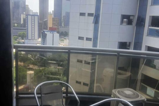 Varanda de apartamento para alugar com 1 quarto, 51m² em Caminho das Árvores, Salvador