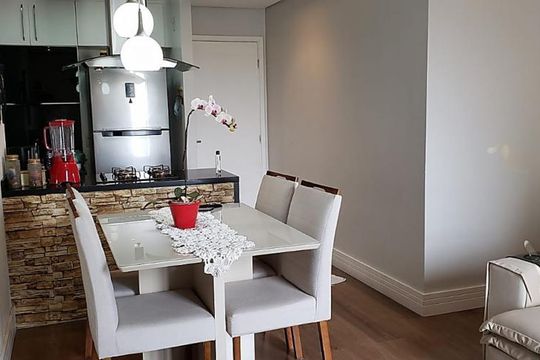 Apartamento à venda com 3 quartos, 62m² em Vila Alzira, Santo André