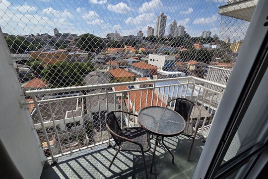 Varanda de apartamento à venda com 2 quartos, 45m² em Jaguaré, São Paulo