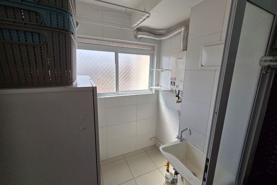 Área de serviço de apartamento à venda com 2 quartos, 45m² em Jaguaré, São Paulo