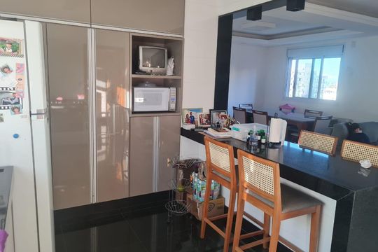 Cozinha de apartamento à venda com 3 quartos, 129m² em Barreiro, Belo Horizonte