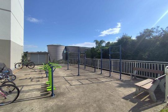 Área externa de apartamento para alugar com 2 quartos, 55m² em Centro, Viamão