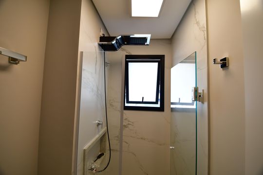 Banheiro de apartamento para alugar com 1 quarto, 46m² em Centro, Campinas