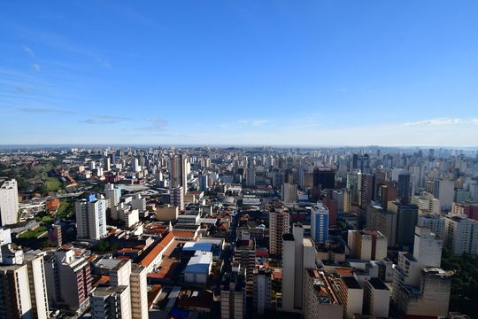 Rooftop - Vista de apartamento para alugar com 1 quarto, 46m² em Centro, Campinas