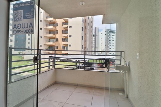 Sacada de apartamento para alugar com 2 quartos, 64m² em Shopping Park, Uberlândia