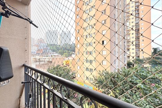 Varanda da Sala de apartamento à venda com 2 quartos, 49m² em Freguesia do Ó, São Paulo