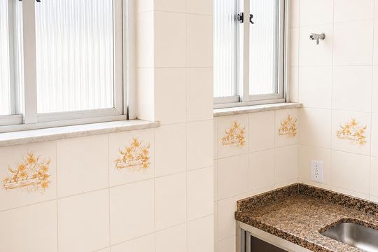 Cozinha de kitnet/studio à venda com 1 quarto, 28m² em Centro, Rio de Janeiro
