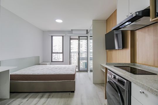 Kitnet/Studio para alugar com 1 quarto, 25m² em Brooklin, São Paulo