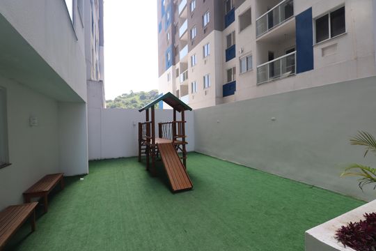 Área comum - Playground de apartamento para alugar com 3 quartos, 75m² em Mutondo, São Gonçalo