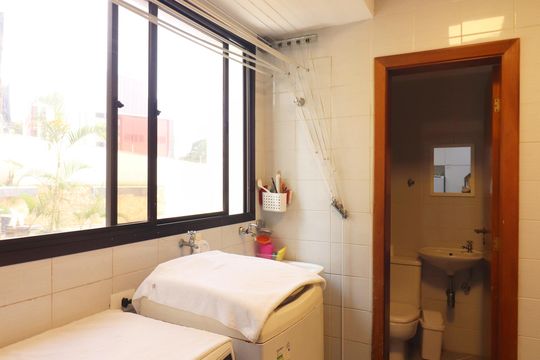 Área de Serviço de apartamento à venda com 4 quartos, 160m² em Nova Petrópolis, São Bernardo do Campo
