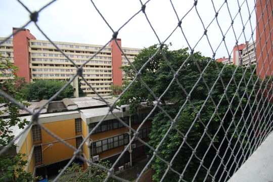 Sala - Vista de apartamento à venda com 2 quartos, 56m² em Jacarepaguá, Rio de Janeiro