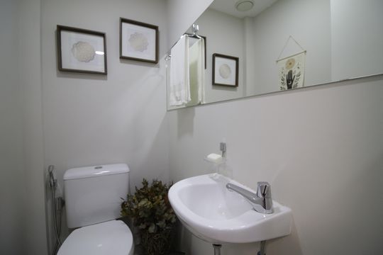 Lavabo de apartamento para alugar com 4 quartos, 129m² em Freguesia (jacarepaguá), Rio de Janeiro